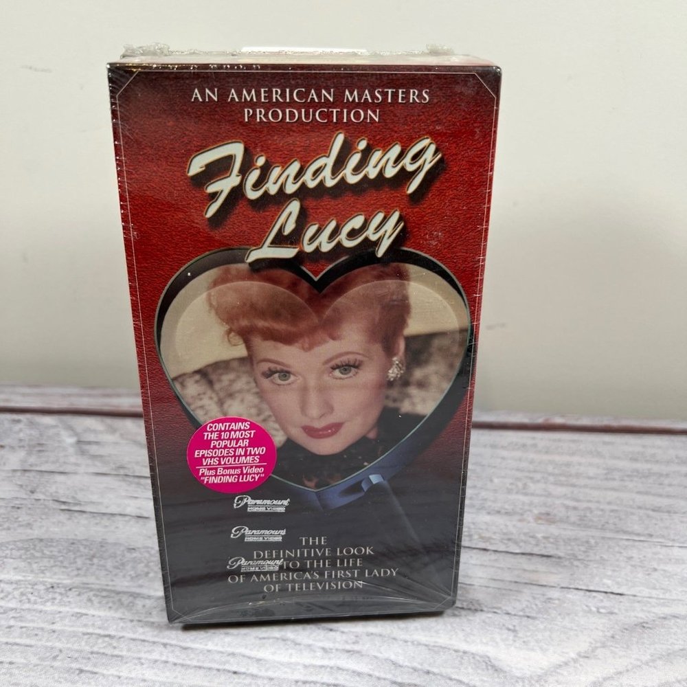 The Best Of I Love Lucy VHS Box Set Plus Finding Lucy VHS New Sealed